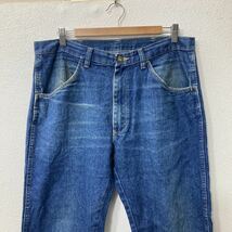 中古 古着 Wrangler rn130273 デニムパンツ 青 W34 メキシコ製 古着卸 アメリカ仕入 2311-442_画像2