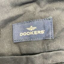 中古 古着 DOCKERS チノパンツ W42 ドッカーズ クラシックフィット タック入り ビッグサイズ ブラック 古着卸 アメリカ仕入 2311-898_画像8