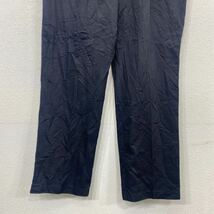 中古 古着 DOCKERS チノパンツ W42 ドッカーズ クラシックフィット タック入り ビッグサイズ ブラック 古着卸 アメリカ仕入 2311-898_画像3