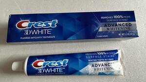 【送料無料】Crest 3D White クレスト３D ホワイト 147g ホワイトニング アドバンス 歯磨き粉（2026/3）