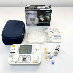 ★1円 〜 【美品】OMRON オムロン 低周波治療器 HV-F1200 3Dエレパルスプロ 売り切り！