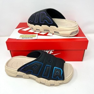 【29cm】Nike Air More Uptempo Slide ナイキ エアモアアップテンポ スライド ブラック ブルー FB7799-001