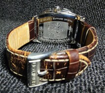 送料無料 HAMILTON JAZZMASTER TONNEAU chronograph ハミルトン ジャズマスター トノー 腕時計 モーリスラクロア LONGINES ロンジン khaki_画像7