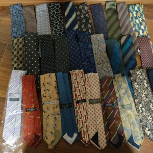  necktie 30ps.@ and more large amount set set sale Paul Smith Salvatore Ferragamo Emporio Armani Christian Dior Dunhill 