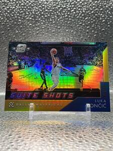 NBA カード Panini basketball Contenders Optic 2021-22 Suite Shots Luka Doncic gold prizm /10 10枚限定　シリアル