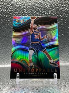 NBA カード Panini basketball Select 2021-22 unstoppable silver stephen curry hobby限定インサート ケースヒット