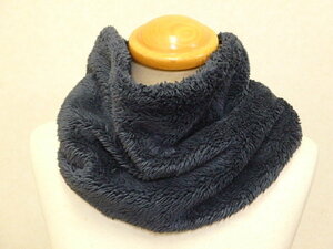 n311k Uniqlo neck warmer navy blue color navy men's for man used 