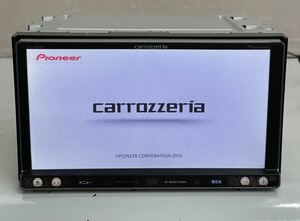 動作品 カロッツェリア carrozzeria 楽ナビ AVIC-MRZ099 メモリー フルセグTV Bluetoothオーディオ DVD 地図2016