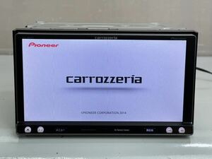 送料無料 動作品 carrozzeria カロッツェリア AVIC-MRZ077 メモリーナビ Bluetooth 4x4地デジフルセグ TV CD/DVD 2014地図データ (Z)