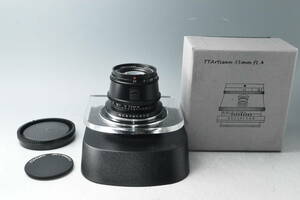 #a0822【美品】 銘匠光学 めいしょうこうがく TTArtisan 35mm F1.4 C (ソニーE/APS-C用) ブラック