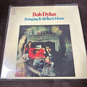 ロック　LP ボブディラン　ブリンギングイットオールバックホーム　Bringing It All Back Home Bob Dylan 国内盤　ジャケット黄ばみあり