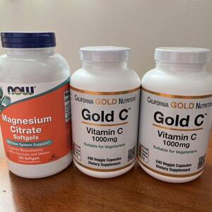 iHarb Gold C vitamin Cとマグ