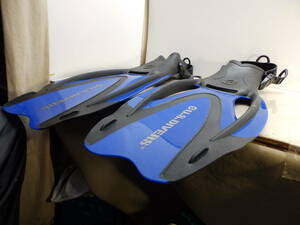 US DIVERS PRO FLEX ダイビングフィン Msize 全長53.5cm 中古！