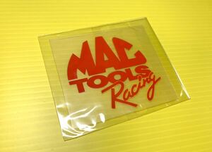 非売品 MAC tools Racing ステッカー　マック ツール　工具箱　ガレージ　