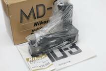 【送料無料１円～／訳あり／未使用に近い】 ニコン Nikon MOTOR DRIVE モータードライブ MD-3 MT4004-01_画像1