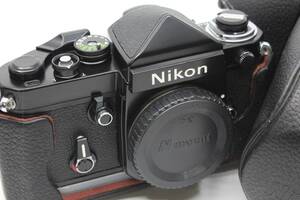 【送料無料１円～／超美品】 ニコン Nikon F2 アイレベル ボディ ブラック 741万番 ケース CF-1 MT4039