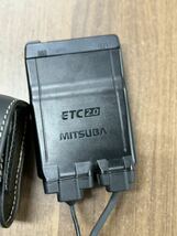 送料無料　MITSUBA ミツバサンコーワ　MSC-BE700 バイク用ETC2.0 分離型 ETC車載器 ハーレーポシェット付_画像2