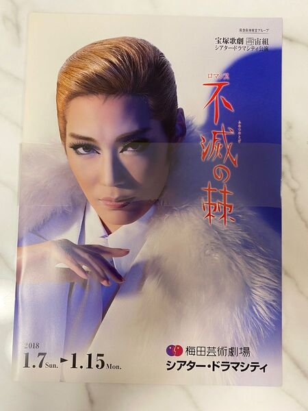 宙組「不滅の棘」パンフレット 愛月ひかる、遥羽らら 宝塚 不滅のとげ