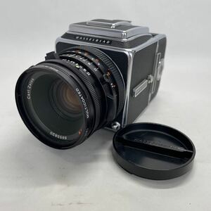 ジャンク/返品不可　カメラ＋レンズ　HASSELBLAD 500C/M, Carl Zeiss Planar 80mm F/2.8 くもり・カビあり　#i50050 j3