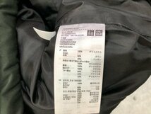 UNIQLO ユニクロ メンズ 袖口リブ付き 比翼ジップ ダウンジャケット M カーキ ポリエステル_画像4