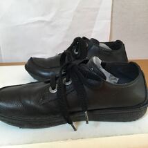 中古 ジャンク扱い Clarks クラークス Funny Dream ファニードリーム 4 1/2 23.5㎝ ブラックレザー 黒 発送ゆうパック 60_画像2