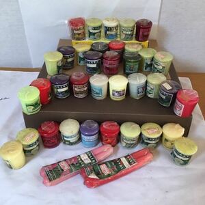 ☆ N25☆ 未使用 長期保管 YANKEECANDLE ヤンキーキャンドル YCサンプラー 38点まとめて アロマキャンドル アメリカ製 