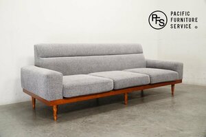 292 使用浅 極美品 P.F.S Pacific furniture service(パシフィックファニチャーサービス)STANDARD C SOFA 3人掛けソファ3P 3シーター 32万