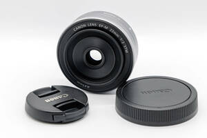 CANON　EF-M 22mm F2 STM シルバー パンケーキ 単焦点レンズ 
