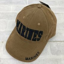 ROTHCO ロスコ タグ付き Deluxe Marines Cap Embroidered 帽子 キャップ SIZE : FREE コヨーテ MU632023110608_画像1