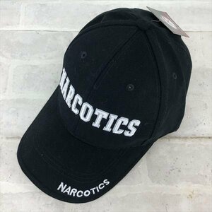 ROTHCO ロスコ タグ付き NARCOTICS キャップ 帽子 SIZE:FREE ブラック MU632023110904