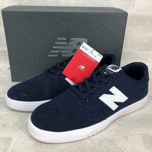 NEW BALANCE ニューバランス 箱/タグ有 CT10WEC 軽量 キャンバススニーカー SIZE:28cm ネイビー MH632023111701