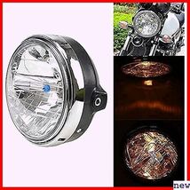 新品★ JIAHER ヘッドライト モーターサイクル LED 汎用 B250F CB ヘッドランプ バイク用ヘッドライト 219_画像6