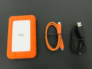 2021年製 LaCie ラシー Rugged 5TB ポータブルHDD 外付け ハードディスク オレンジ LRD0TU6 耐落下 耐衝撃 耐雨性 T11057S