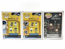 3点セット 美品 希少 FUNKO POP ファンコ ポップ Wall-E EVE ウォーリー イヴ ジュラシックワールド BLUE ブルー フィギュア 1円～ Y11028S_画像2