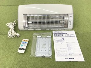 美品 CORONA コロナ 壁掛け型遠赤外線暖房機 CHK-C126A ウォールヒート 電気ヒーター 人感センサー搭載 2017年製 T11069su