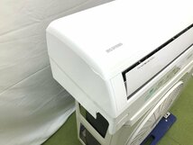 IRIS OHYAMA アイリスオーヤマ ルームエアコン IHF-2204G おもに6畳用 2.2kW 内部乾燥 自動熱交換器洗浄 除湿 暖房 2020年製 d11084su_画像3