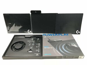 Logicool G ロジクール G POWERPLAY パワープレイ ゲーミングマウスパッド G-PMP-001 ワイヤレス充電システム Y11053S