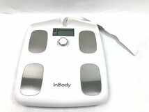 美品 Inbody Dial H20N インボディダイアル プレミアム体組成計 体重計 スマホ連携 アプリ対応 健康管理 ダイエット Y11089S_画像3