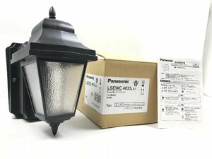 2021年製 未使用品 パナソニック Panasonic FreePa ポーチライト LED 電球色 防雨型 壁直付型 60形 LSEWC4033LE1 Y11083S