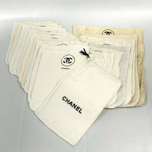 1円～ CHANEL　シャネル 保存袋20枚セット　ホワイト　バッグ用等　小サイズ　中サイズ　大サイズ等