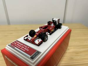 1/43 TAMEO 完成品 フェラーリ F14T #14 フェルナンド・アロンソ 2014 アブダビGP