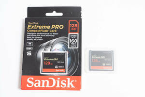 SanDisk サンディスク Extreme PRO 128GB CFカード コンパクトフラッシュ 160MB/s UDMA7