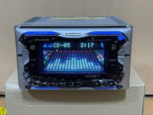 メンテ品□ケンウッド製2DIN CD/3MDデッキ DPX-8000MJ 動作確認済み CD/MDピックアップ新品