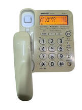 SHARP デジタルコードレス電話機 子機1台 JD-G31CLW（ホワイト）シャープ 子機２台_画像2
