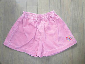  Miki House * розовый. ko-tiroi ткань. юбка-брюки *100, осень-зима 