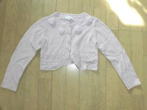 ma The way z* light purple color. cardigan, bolero *130