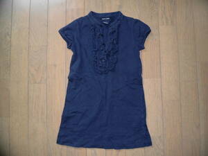  Ralph Lauren *. frill navy blue color One-piece *3 -years old 