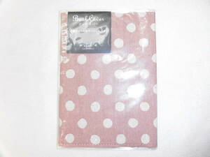  unused *ciel* polka dot book cover library book@ size 1000 jpy + tax 