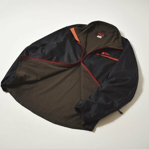 ★防風 保温 フェールラーベン FJALL RAVEN 起毛裏 シェルド ウィンド ブレーカー ジャケット LL D.GRY アウトドア ジャンパー メンズ★