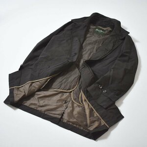 ★EB650FP ダウンライナー付 エディーバウアー Eddie Bauer STORMREPEL ナイロン オーバー コート S メンズ ステンカラー レイン 防寒★